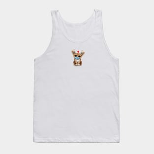 Cute Leopard Cub Nurse Tank Top